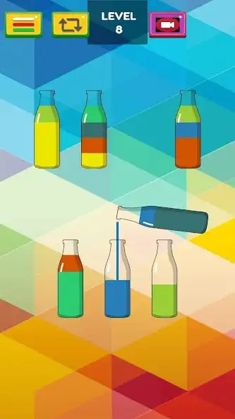 Play Sort Bottle Puzzle  and enjoy Sort Bottle Puzzle with UptoPlay