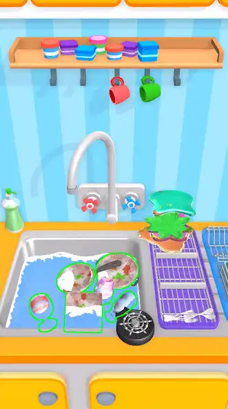 Play Sort Dishes as an online game Sort Dishes with UptoPlay