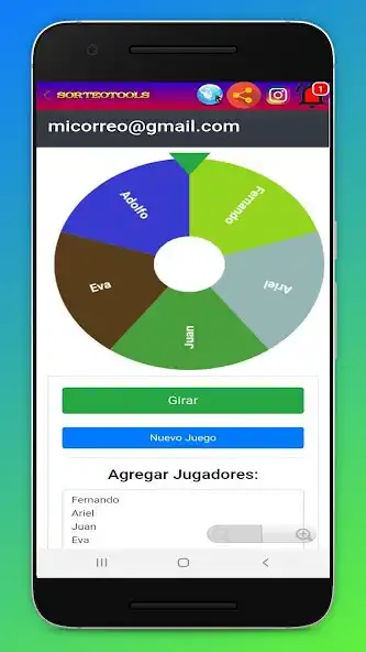 Play Sortea en vivo: ruleta y bingo as an online game Sortea en vivo: ruleta y bingo with UptoPlay