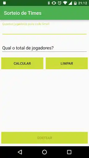 Play Sorteio de Times  and enjoy Sorteio de Times with UptoPlay