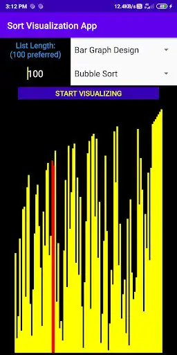 Play Sorting Visualization as an online game Sorting Visualization with UptoPlay