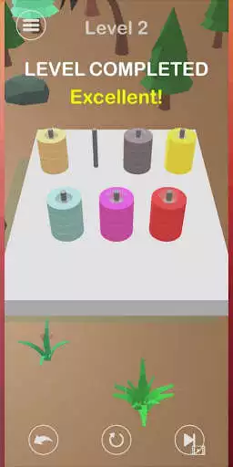 Play Sort It: 3D Color Sort Puzzle as an online game Sort It: 3D Color Sort Puzzle with UptoPlay