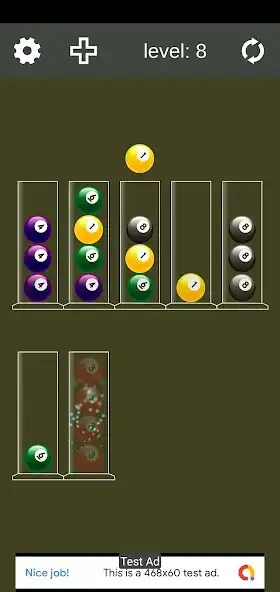 Play Sort Pool Balls as an online game Sort Pool Balls with UptoPlay
