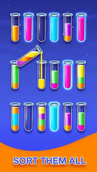 Play Sort Puzzle: Fun Ball as an online game Sort Puzzle: Fun Ball with UptoPlay