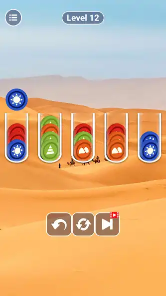 Play Sortscape - Water Sort Puzzle  and enjoy Sortscape - Water Sort Puzzle with UptoPlay