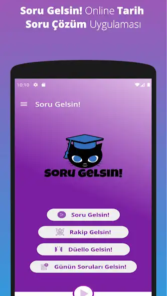 Play Soru Gelsin! -Tarih KPSS, YKS,  and enjoy Soru Gelsin! -Tarih KPSS, YKS, with UptoPlay
