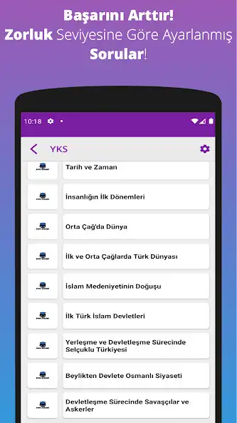 Play Soru Gelsin! -Tarih KPSS, YKS, as an online game Soru Gelsin! -Tarih KPSS, YKS, with UptoPlay