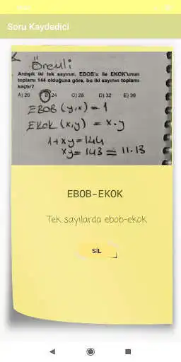 Play Soru Kaydet as an online game Soru Kaydet with UptoPlay