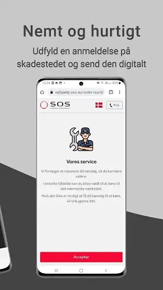 Play SOS Dansk Autohjælp - Vejhjælp as an online game SOS Dansk Autohjælp - Vejhjælp with UptoPlay
