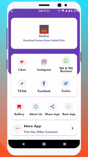 Play Sosmed - All In One Status Saver as an online game online Sosmed - All In One Status Saver with UptoPlay Play Sosmed - All In One Status Saver as an online game Sosmed - All In One Status Saver with UptoPlay