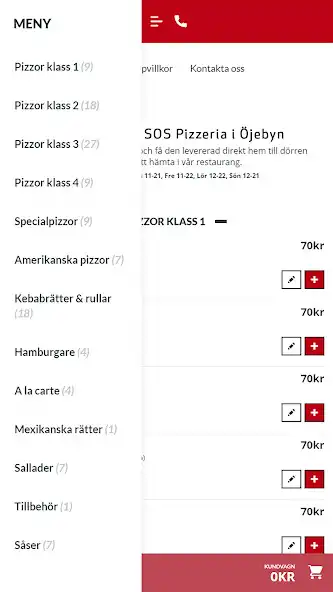 Play SOS Pizzeria Piteå as an online game SOS Pizzeria Piteå with UptoPlay