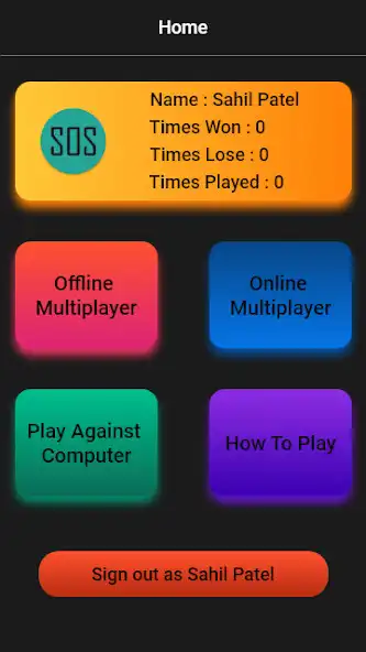 SOS The Board Game online game with UptoPlay