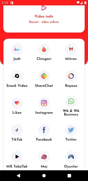 Play Sosyal medya video indirici  and enjoy Sosyal medya video indirici with UptoPlay