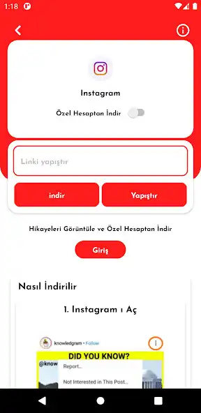 Play Sosyal medya video indirici as an online game Sosyal medya video indirici with UptoPlay