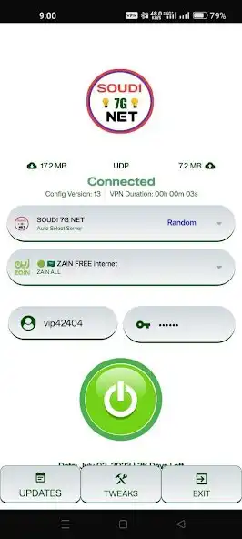 Play SOUDI 7G NET as an online game SOUDI 7G NET with UptoPlay