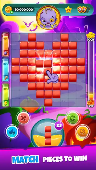Play Soul Battles - Puzzle Game as an online game Soul Battles - Puzzle Game with UptoPlay