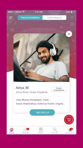 Play SoulCafe -DeepTalk.Connect.Authentic Relationships  and enjoy SoulCafe -DeepTalk.Connect.Authentic Relationships with UptoPlay