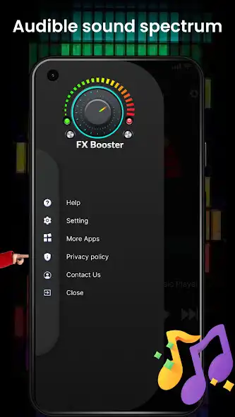 Play Sound Booster FX EQ Lite as an online game Sound Booster FX EQ Lite with UptoPlay