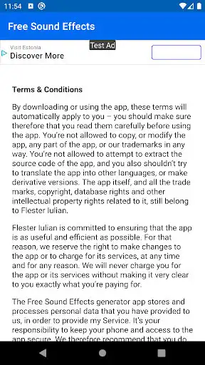 Play Sound Effects List