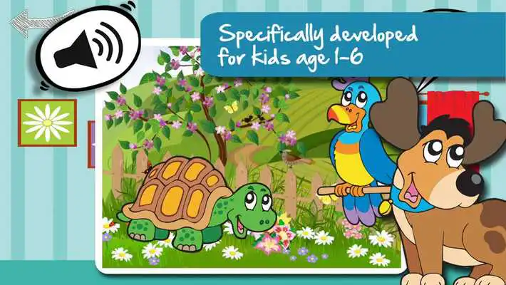 Play Sound Game Pets Cartoon