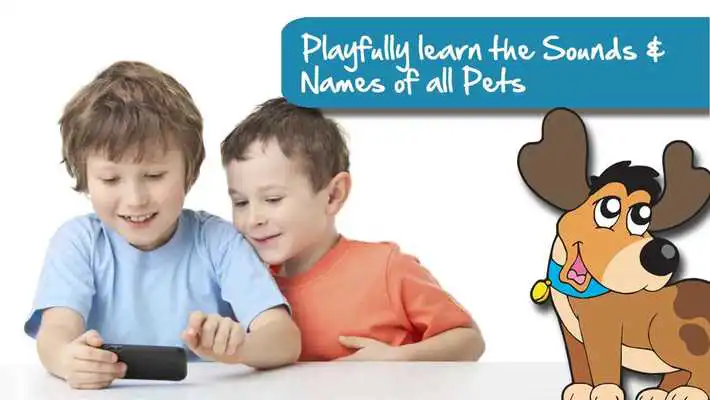 Play Sound Game Pets Cartoon