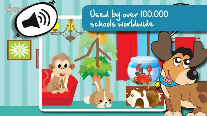 Play Sound Game Pets Cartoon