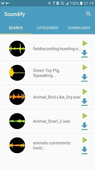 Chơi Soundify - Hiệu ứng và âm thanh âm nhạc như một trò chơi trực tuyến Soundify - Hiệu ứng và âm thanh âm nhạc với UptoPlay