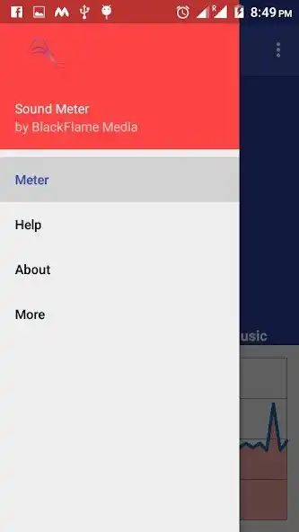 Play Sound Meter - Decibel value checker as an online game Sound Meter - Decibel value checker with UptoPlay