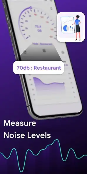 Play Sound Meter: Measure decibels  and enjoy Sound Meter: Measure decibels with UptoPlay