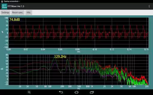 Play Sound monitor FFTWave