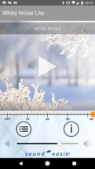 Play Sound Oasis White Noise Lite  and enjoy Sound Oasis White Noise Lite with UptoPlay