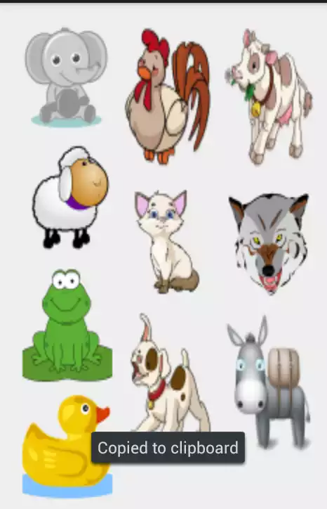 Play sound of zoo