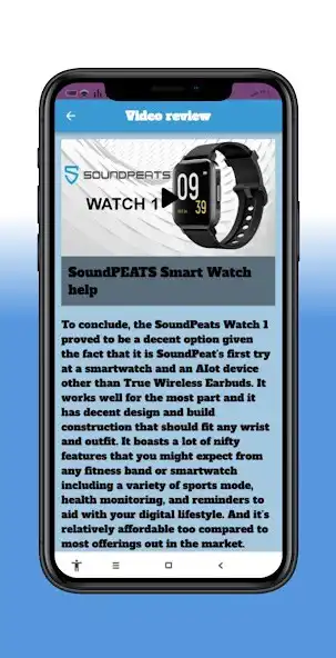 Play Sound PEATS Smart Watch help  and enjoy Sound PEATS Smart Watch help with UptoPlay