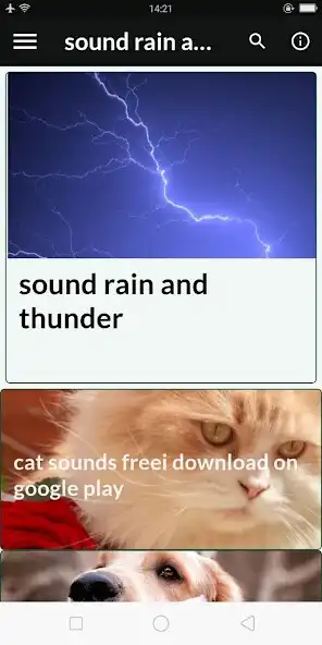Play sound rain and thunder  and enjoy sound rain and thunder with UptoPlay
