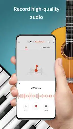 Play Sound Recorder Plus: Voice Rec as an online game Sound Recorder Plus: Voice Rec with UptoPlay