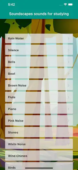 Play Soundscapes Sound for Studying  and enjoy Soundscapes Sound for Studying with UptoPlay