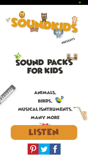 Play Sounds for Kids ( animals,birds)  and enjoy Sounds for Kids ( animals,birds) with UptoPlay