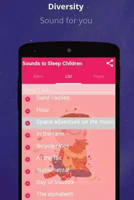 Play Sounds for Sleeping Children