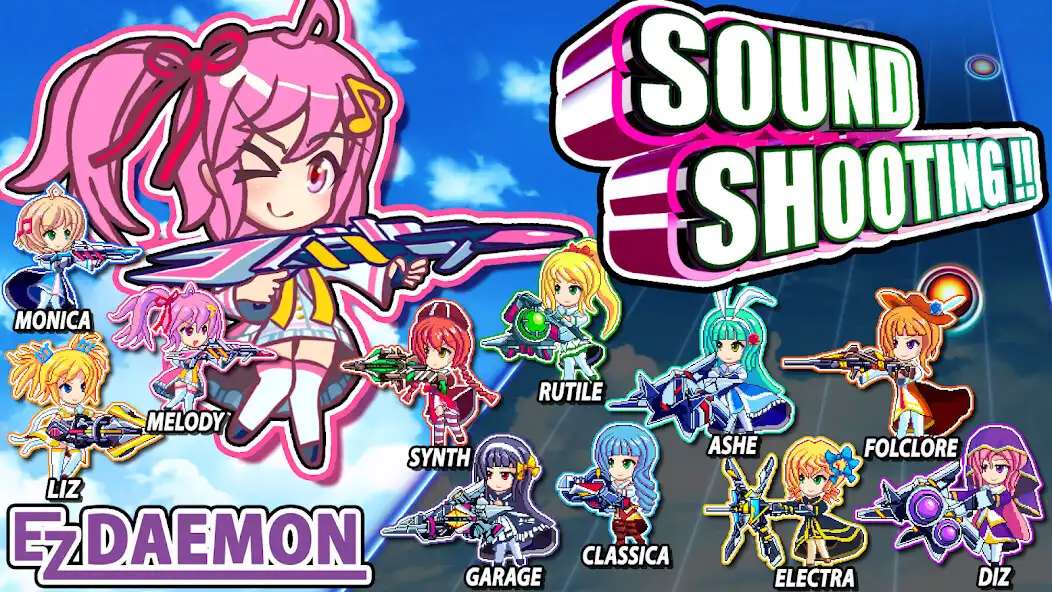 Play SOUND SHOOTING!! - Rhythm Action 2D Shooter and enjoy SOUND SHOOTING!! - Rhythm Action 2D Shooter with UptoPlay Play SOUND SHOOTING!! - Rhythm Action 2D Shooter and enjoy SOUND SHOOTING!! - Rhythm Action 2D Shooter with UptoPlay