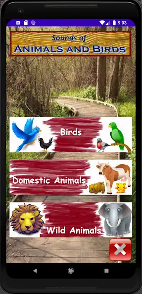Play Sounds of Animals n Birds  and enjoy Sounds of Animals n Birds with UptoPlay