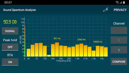Play Sound Spectrum Analyzer  and enjoy Sound Spectrum Analyzer with UptoPlay