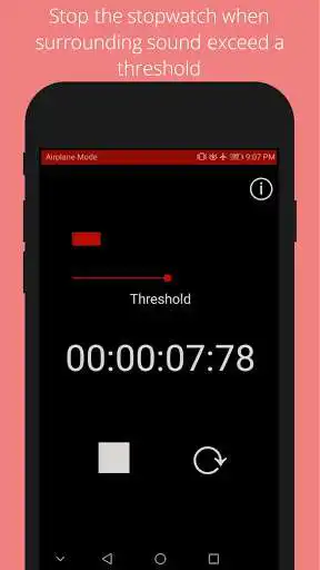 Play Soundstop - Sound controlled Stopwatch as an online game Soundstop - Sound controlled Stopwatch with UptoPlay