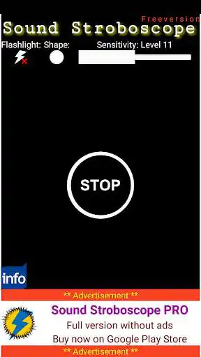 Play Sound Stroboscope as an online game Sound Stroboscope with UptoPlay