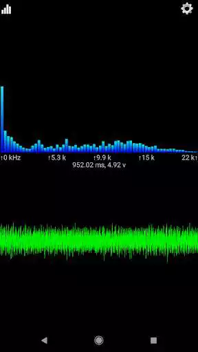 Play Sound View Spectrum Analyzer  and enjoy Sound View Spectrum Analyzer with UptoPlay