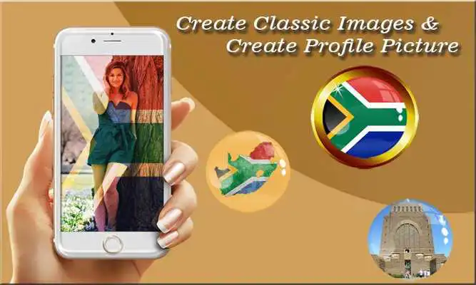 Play South Africa Flag Photo Editor Play South Africa Flag Photo Editor