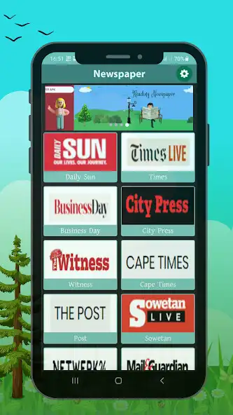 Play South Africa News~Online News as an online game South Africa News~Online News with UptoPlay