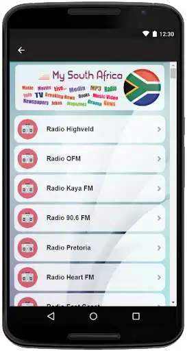 Play South African Music & Radios as an online game South African Music & Radios with UptoPlay