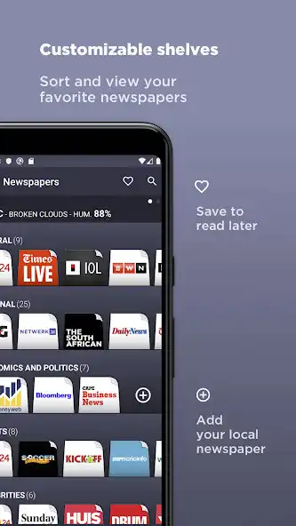 Play South African Newspapers