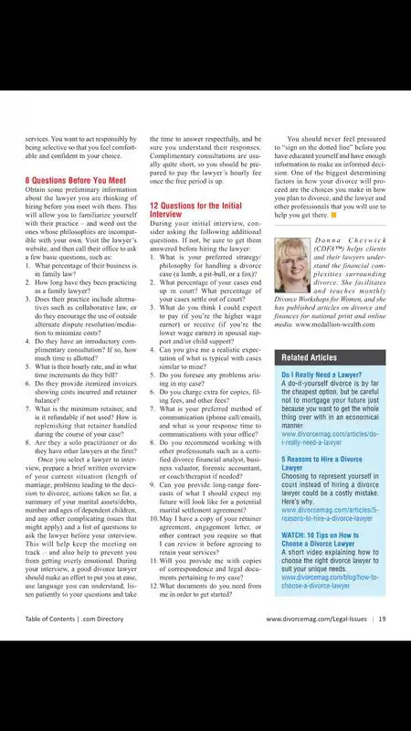 Play South Carolina Divorce Magazine