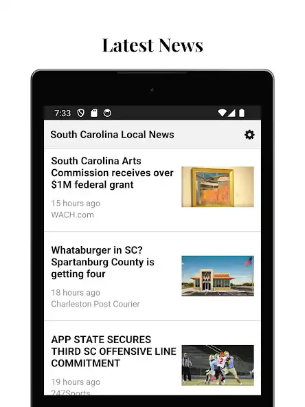 Play South Carolina Local News  and enjoy South Carolina Local News with UptoPlay